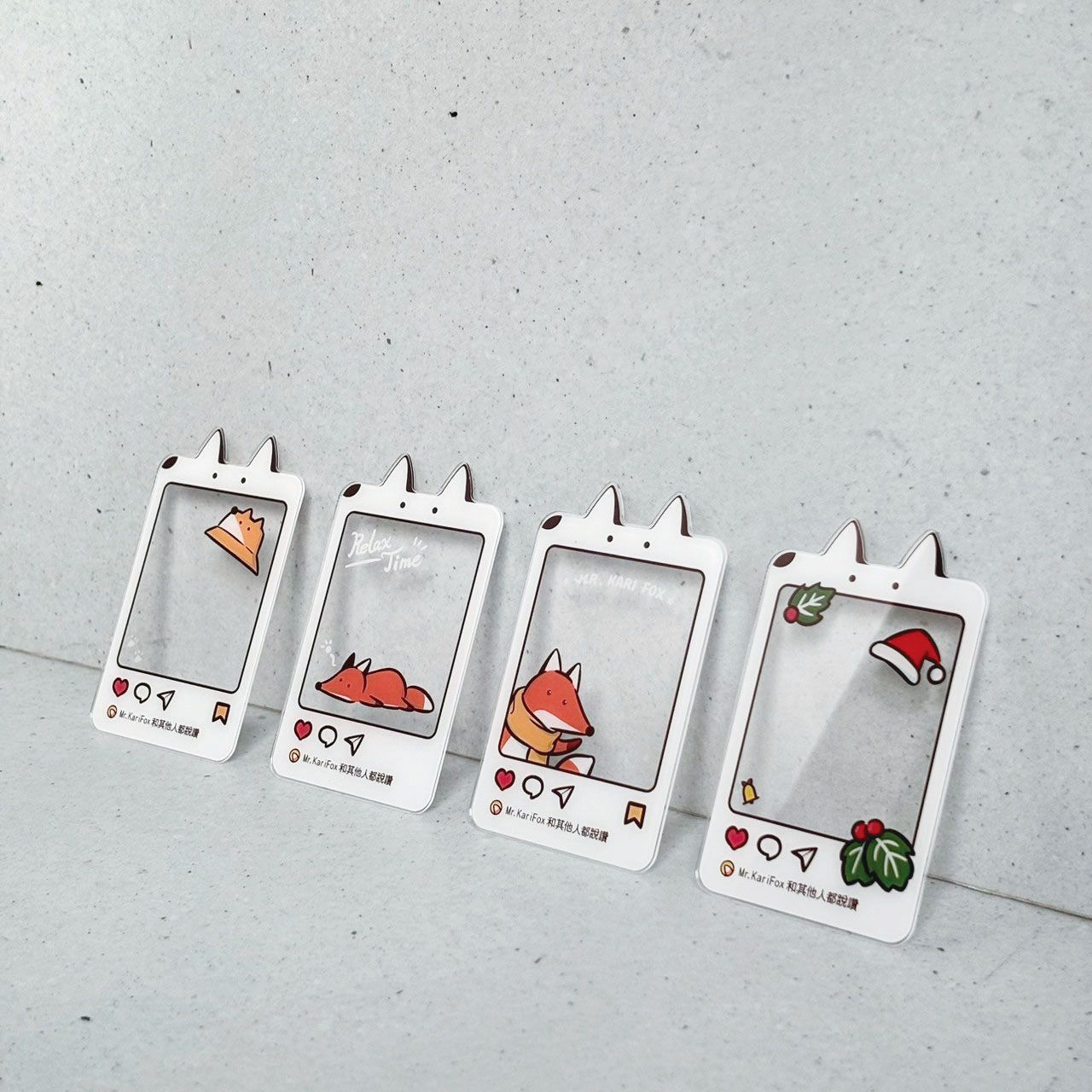 [現貨]狐狸先森Kari：小福狸狐狸拍立得壓克力透卡