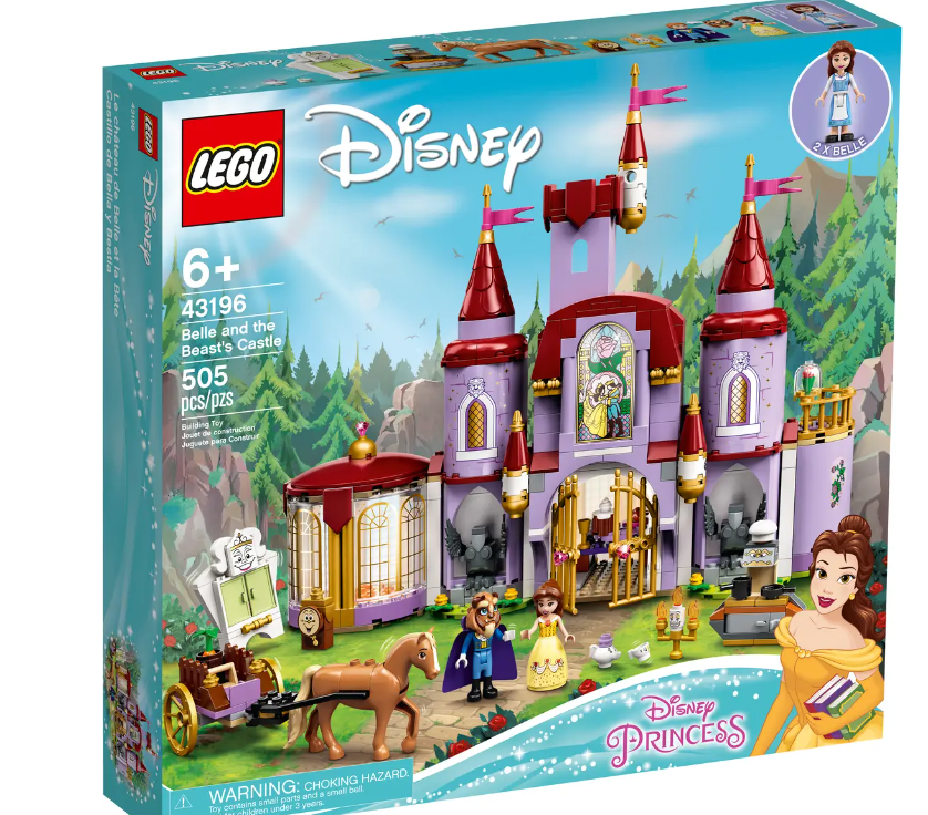 [團購LEGO 43196]Disney 美女與野獸城堡