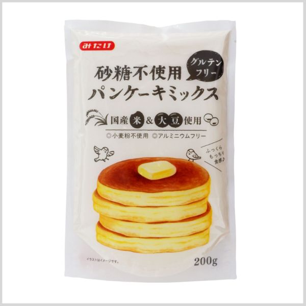 日本產 無麩質鬆餅粉（無糖）200g （全素）