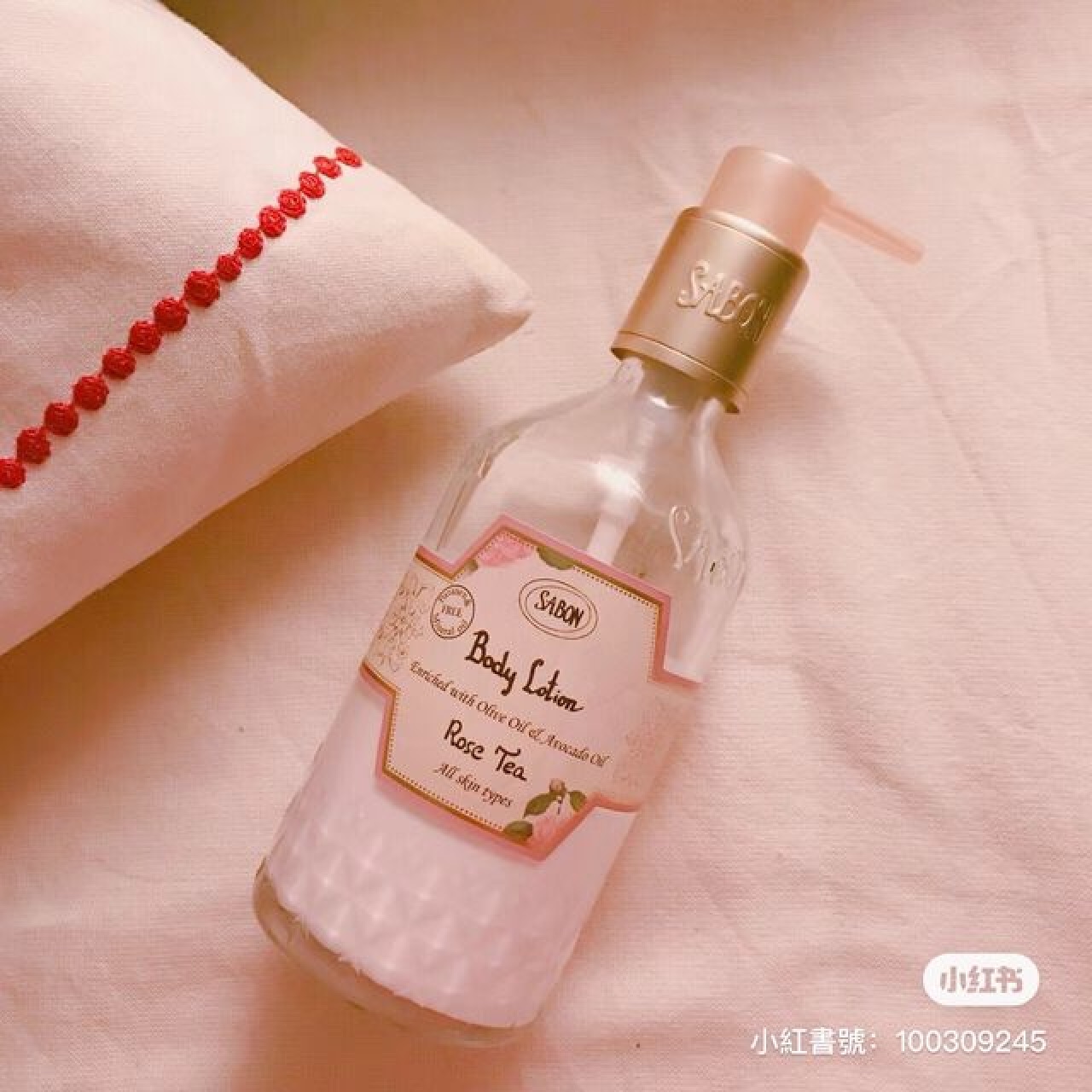 ｜預購14個工作天｜SABON 玫瑰茶語身體乳液200ml