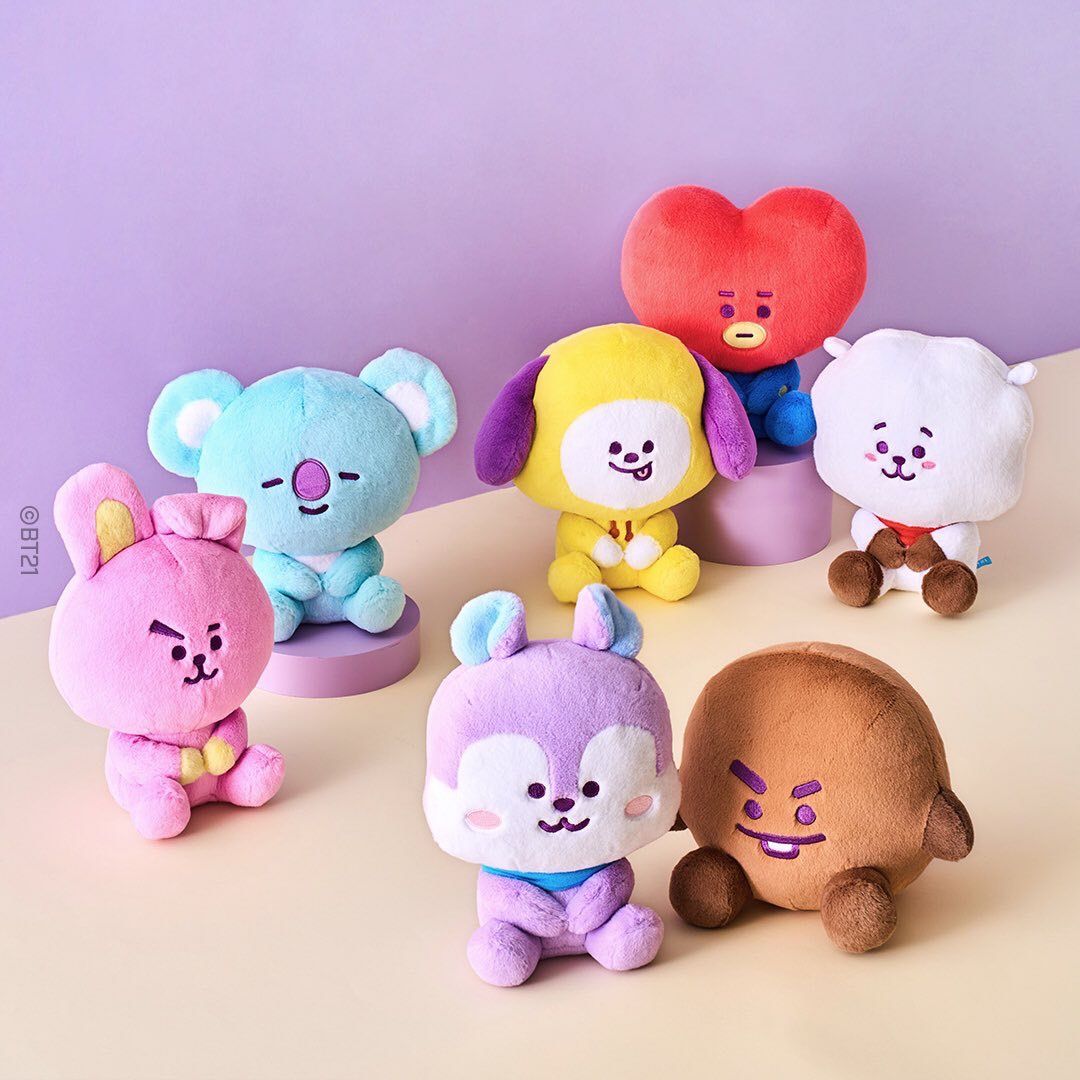 日本線BT21 BASIC坐娃（ベーシック）