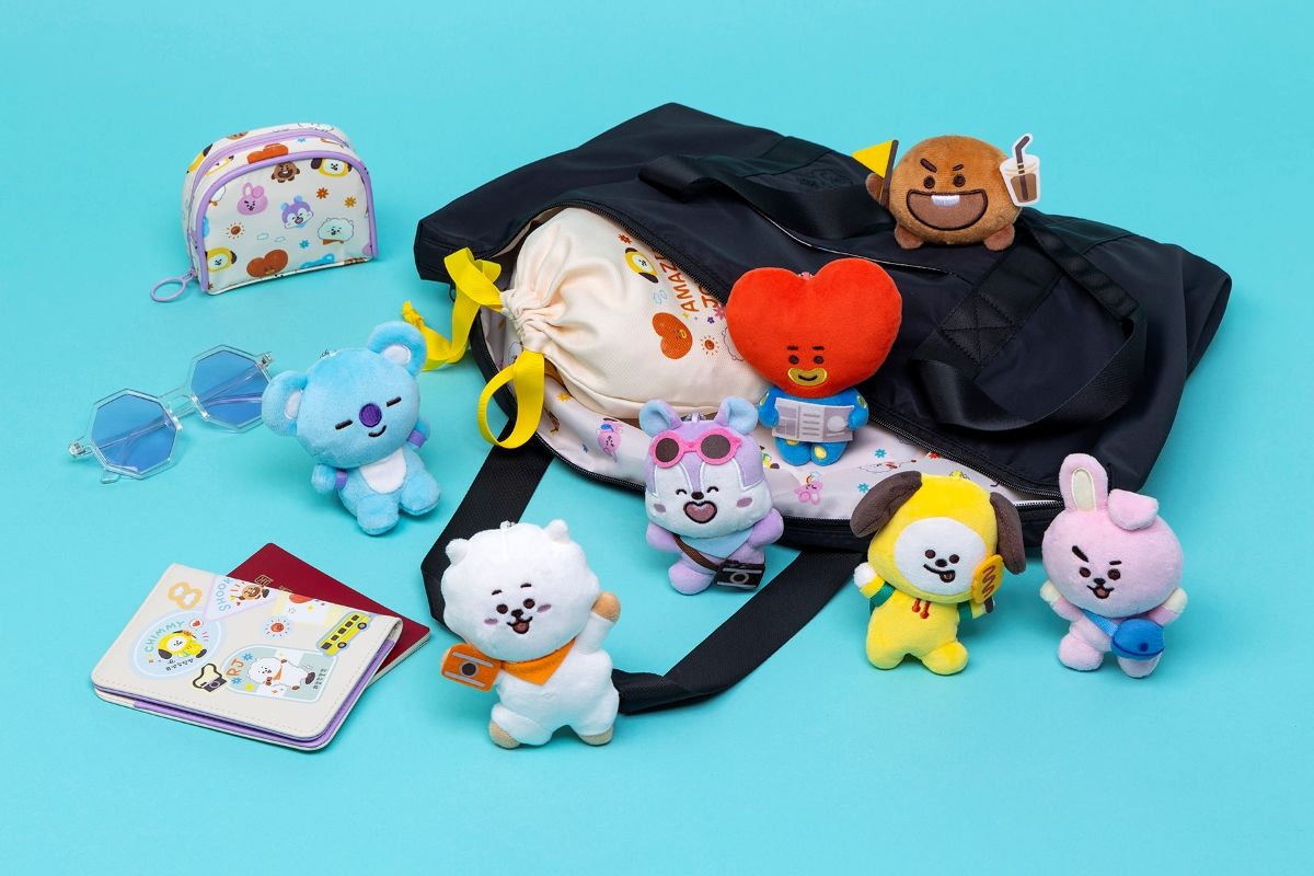 限時特價⭐日本限定BT21 旅遊系列吊飾娃