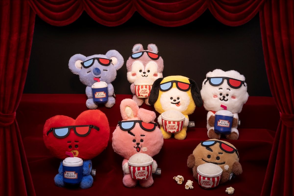 日本限定 BT21 電影院系列