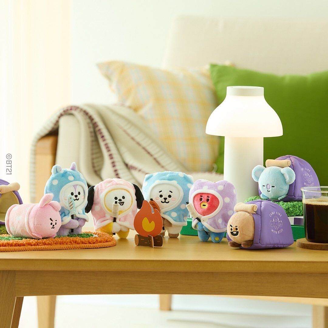 韓國代購_BT21露營系列