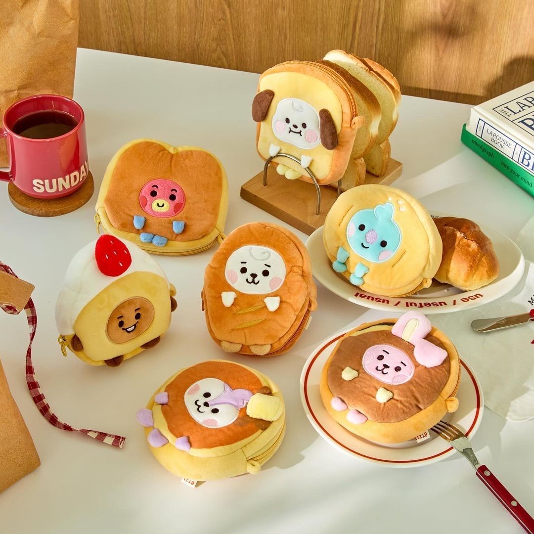 韓國代購_BT21 麵包系列
