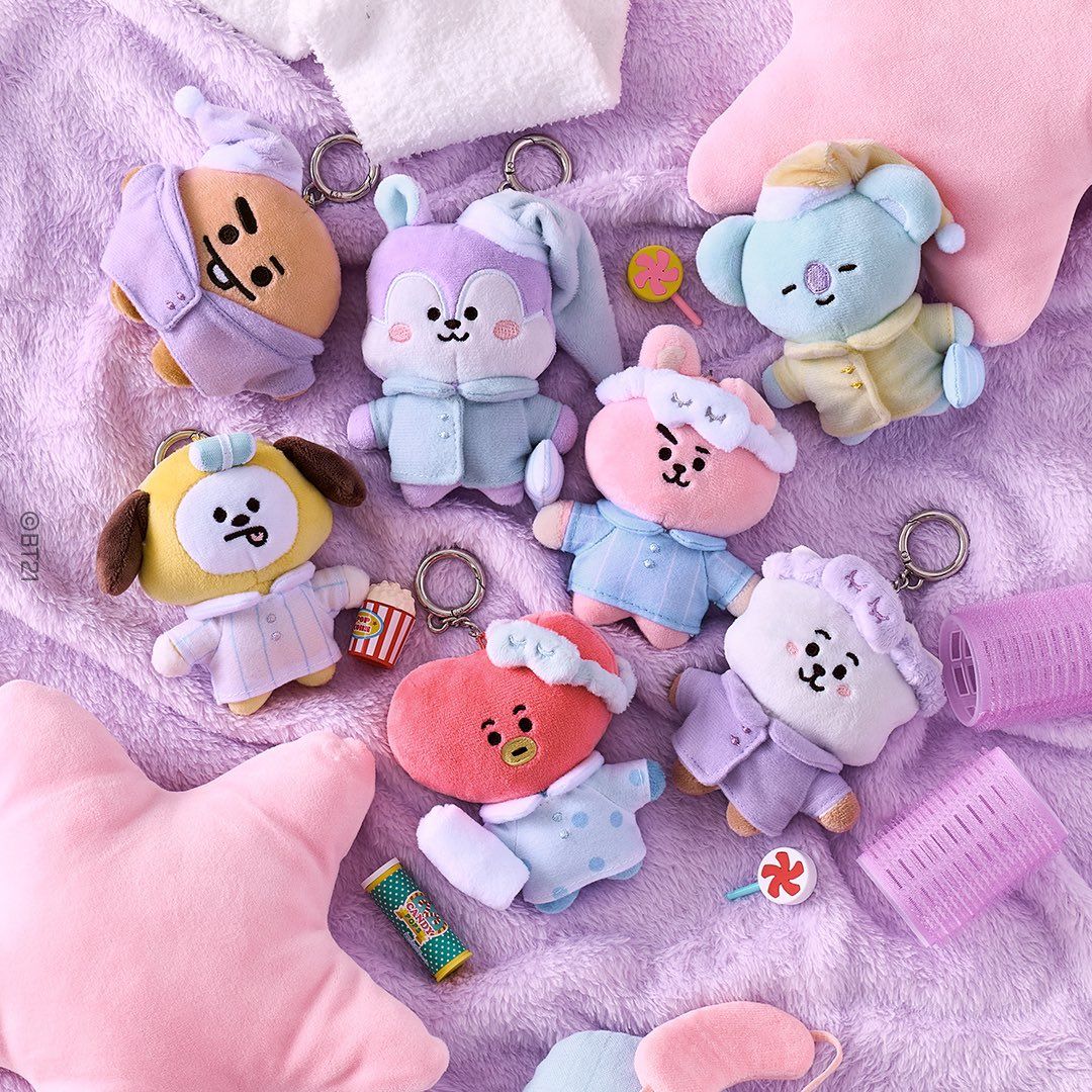 SWEET DREAMS 系列BT21｜睡衣鑰匙圈