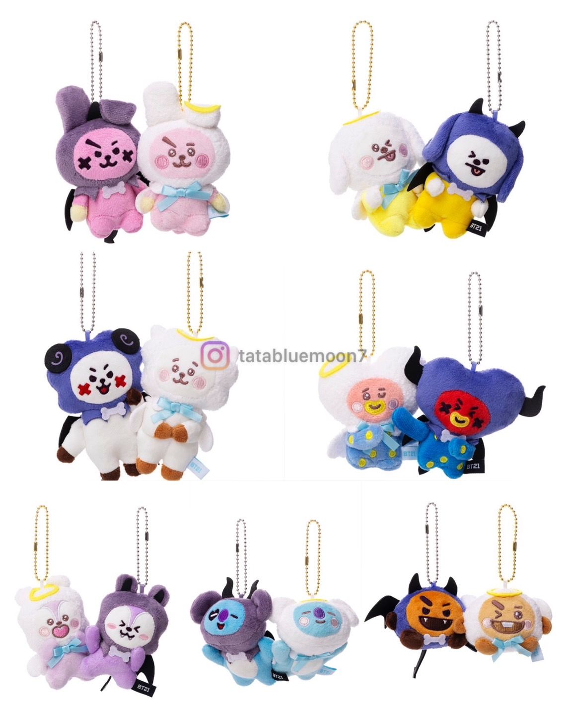 🇯🇵日本限定BT21 Angel ＆ Villain 天使惡魔系列
