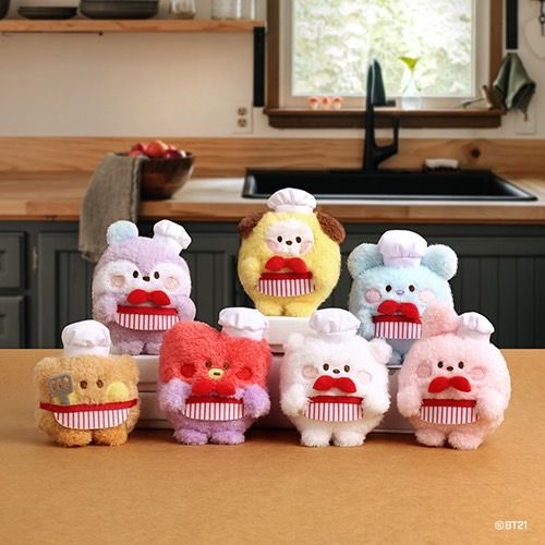 BT21小廚師系列吊飾