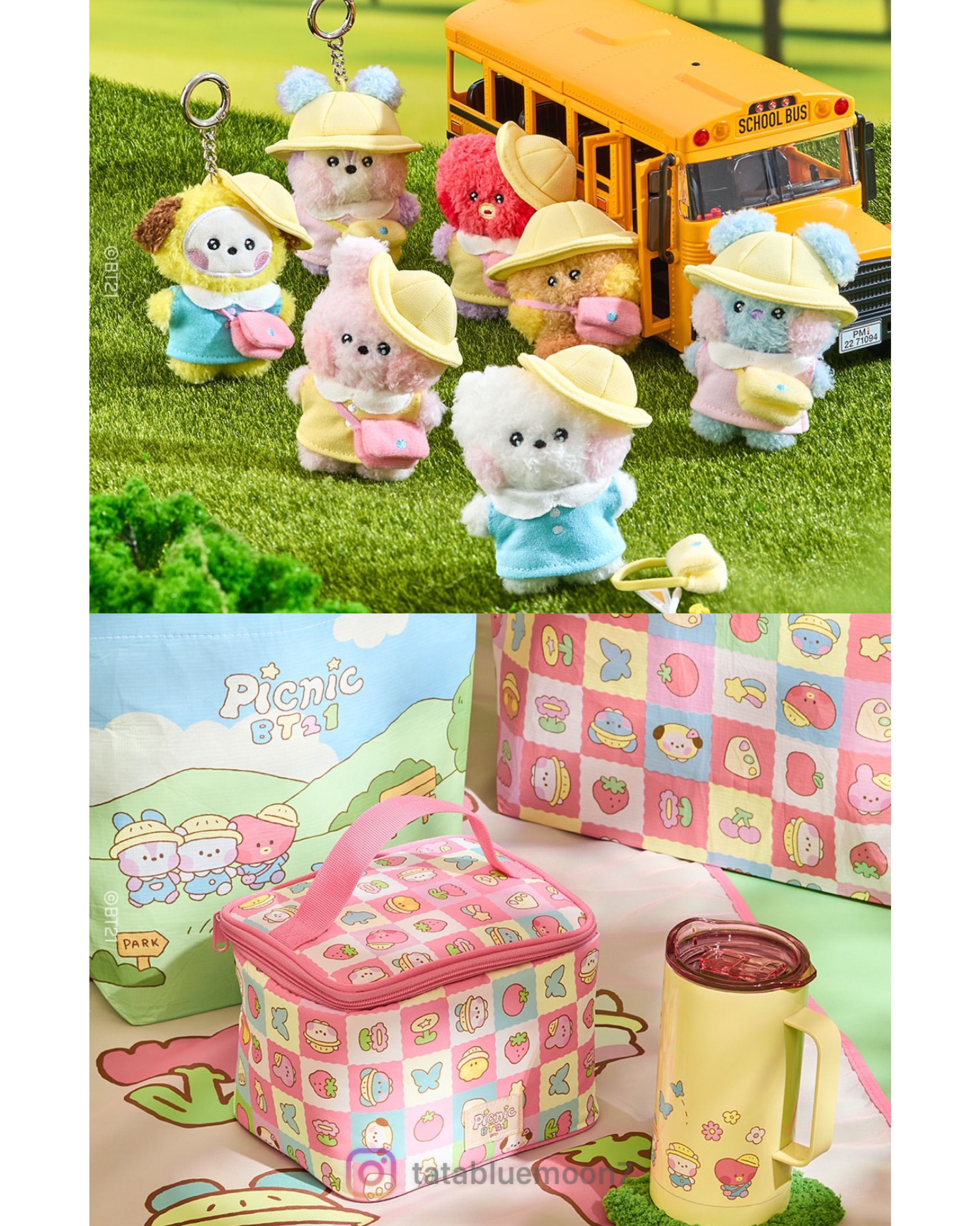 韓國BT21-幼兒園野餐系列