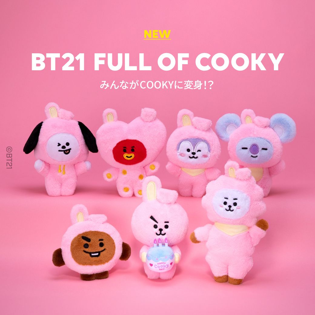 日本限定_BT21 生日系列裝扮CK