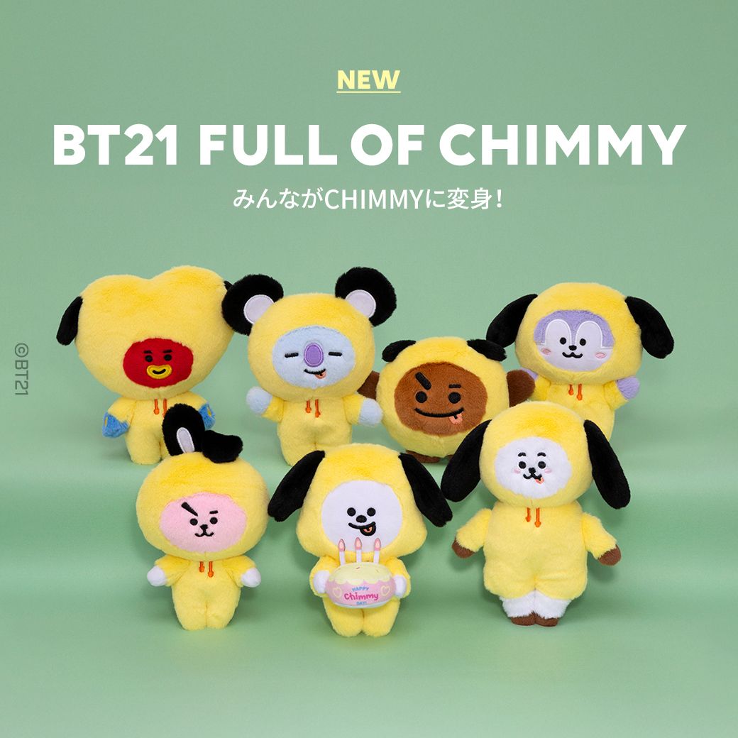日本限定_BT21 生日系列裝扮CM