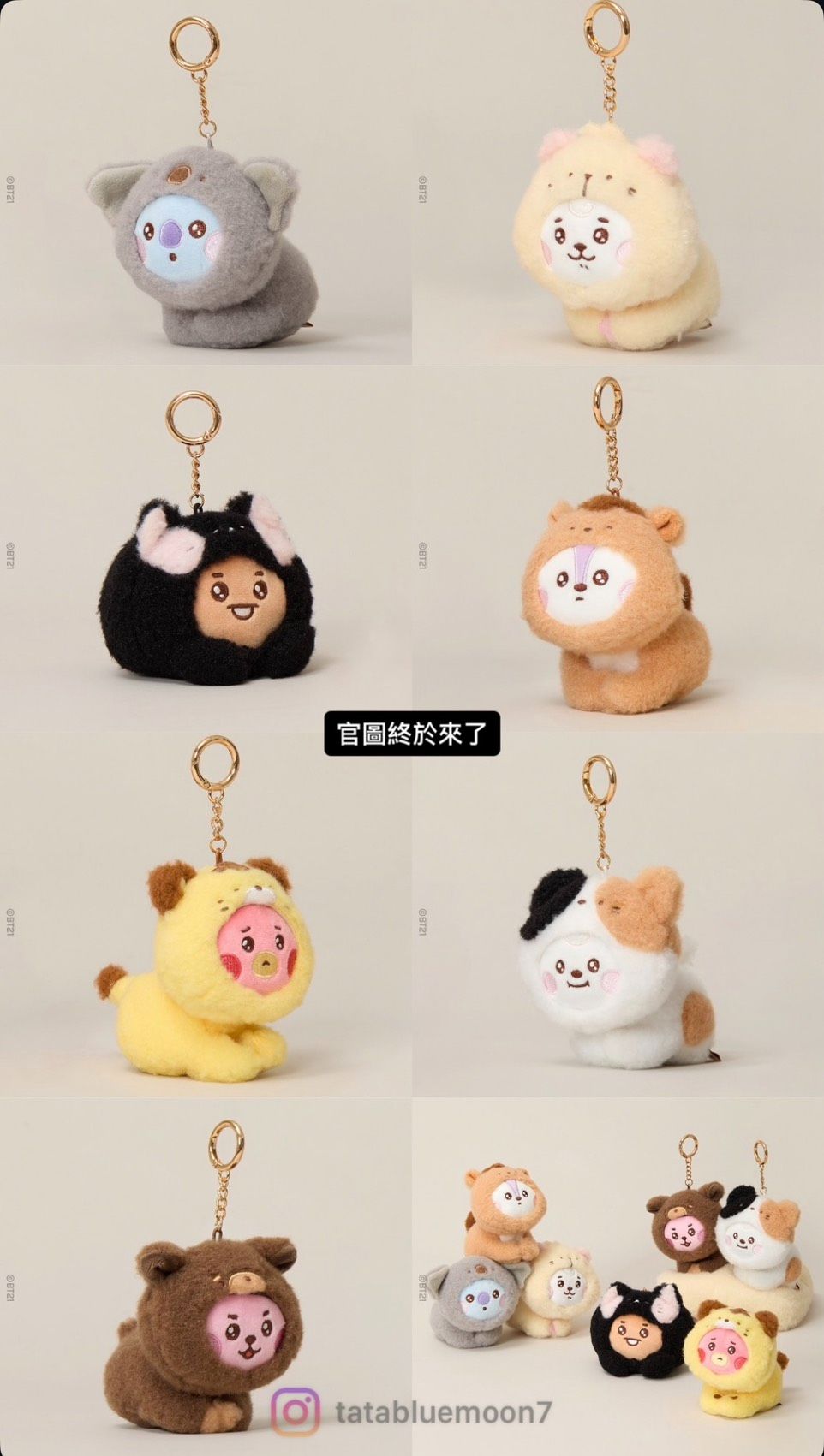 BT21動物系列