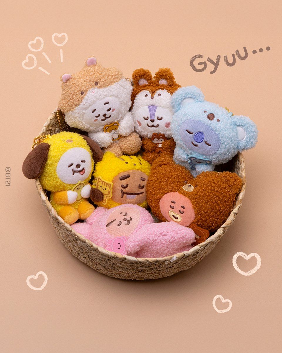 日本限定BT21 MOTTO HUG 系列1