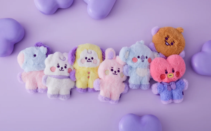 BT21日本限定 紫心系列