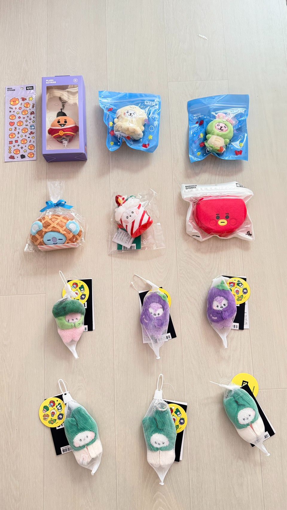 日本/韓國BT21-全新現貨區⭐（任選3個以上退運費$38）