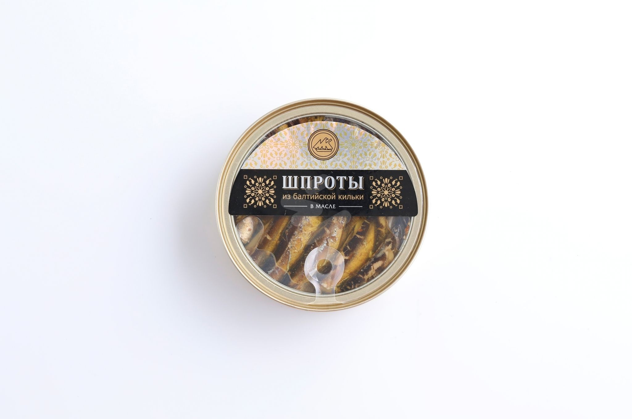 俄羅斯煙燻西鯡魚罐頭