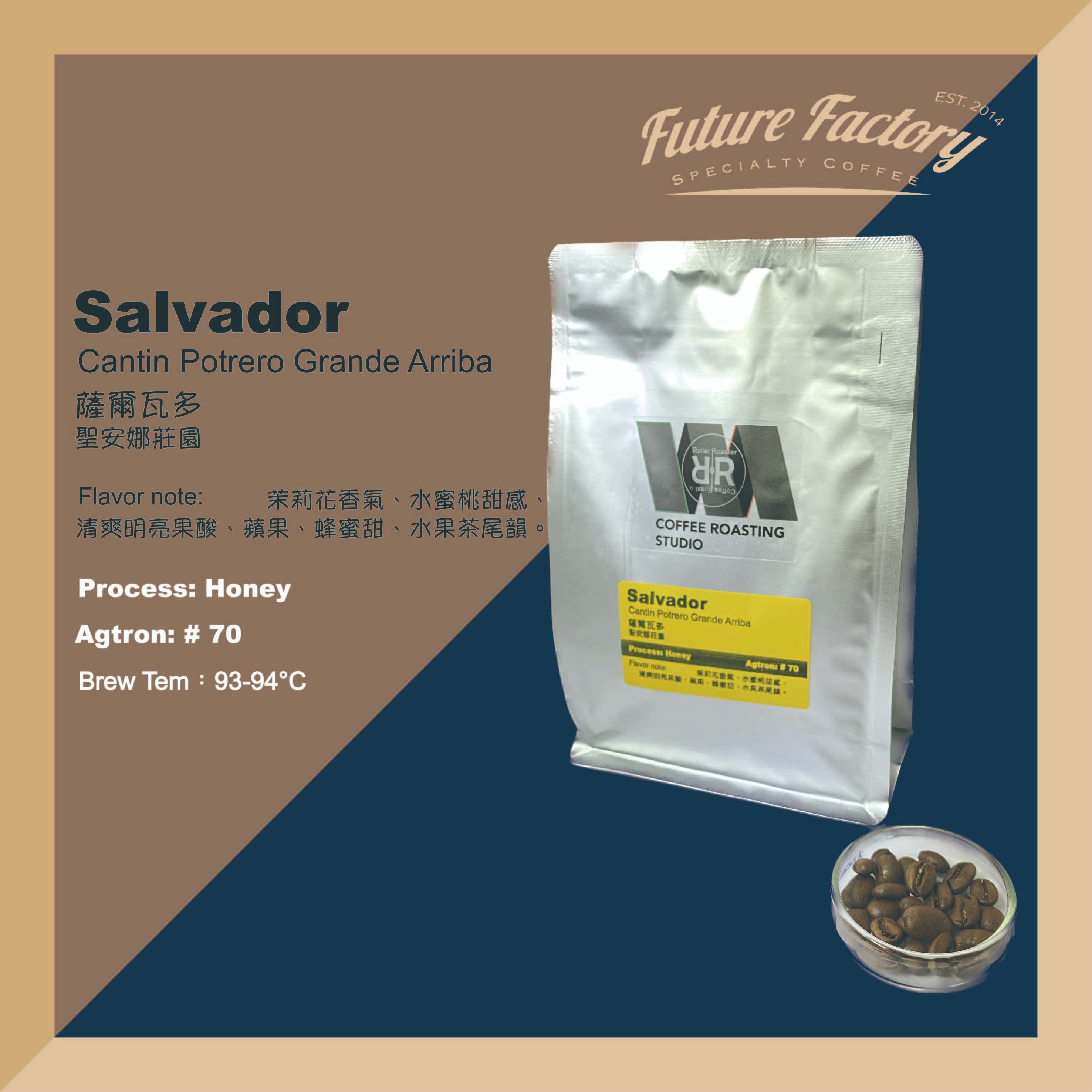 「啡創工廠」精品咖啡豆-薩爾瓦多 聖安娜莊園 蜜處理