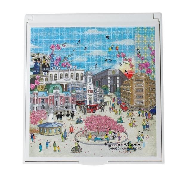 榴小妞台灣美食美景摺疊鏡台南風情 