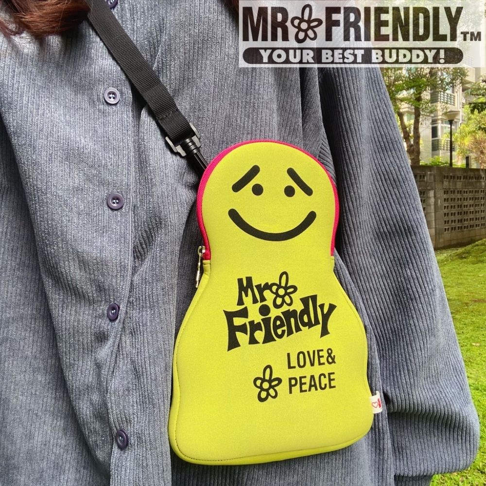 MR.FRIENDLY 可愛人形斜背包 （共3款）