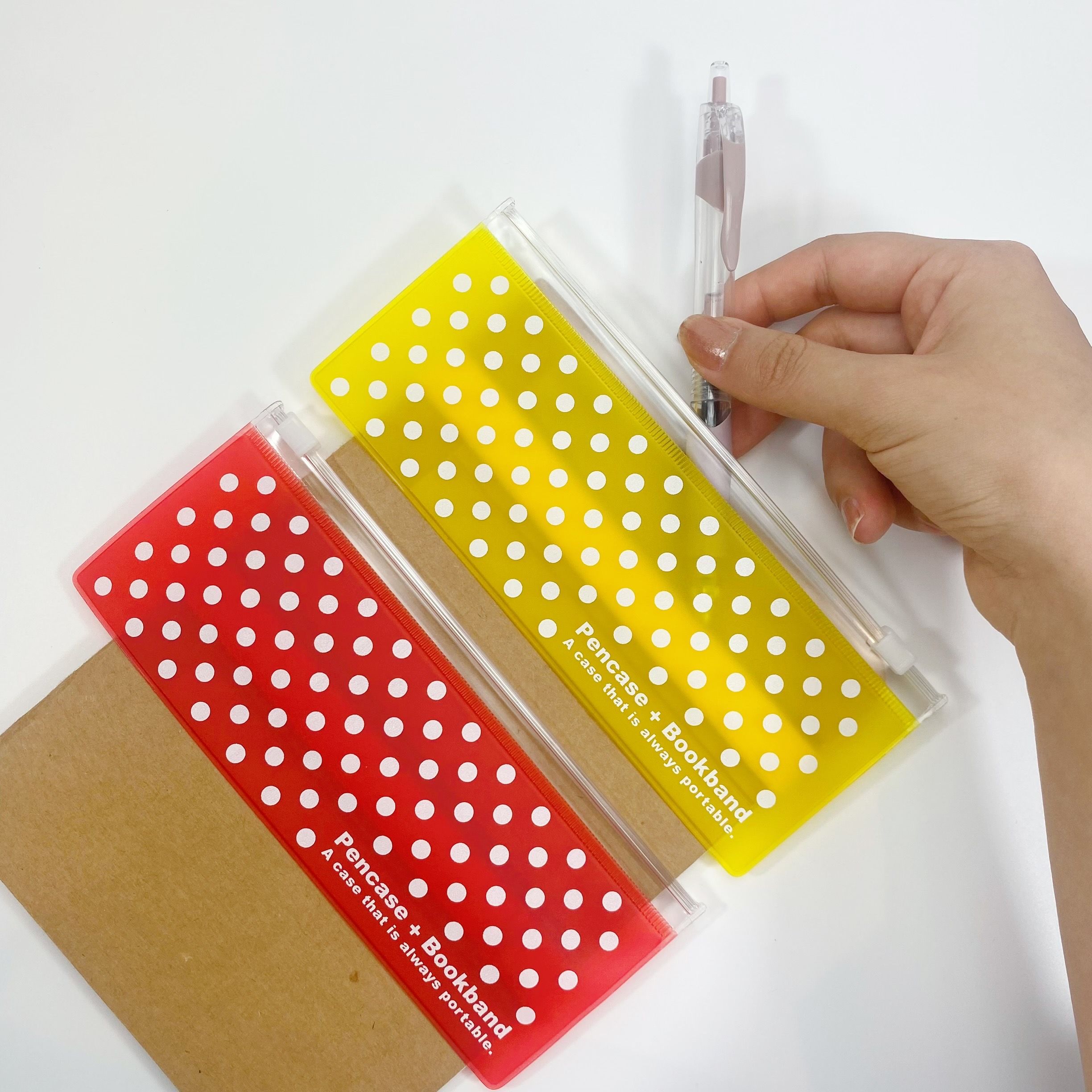 多功能筆記夾鏈袋共五款