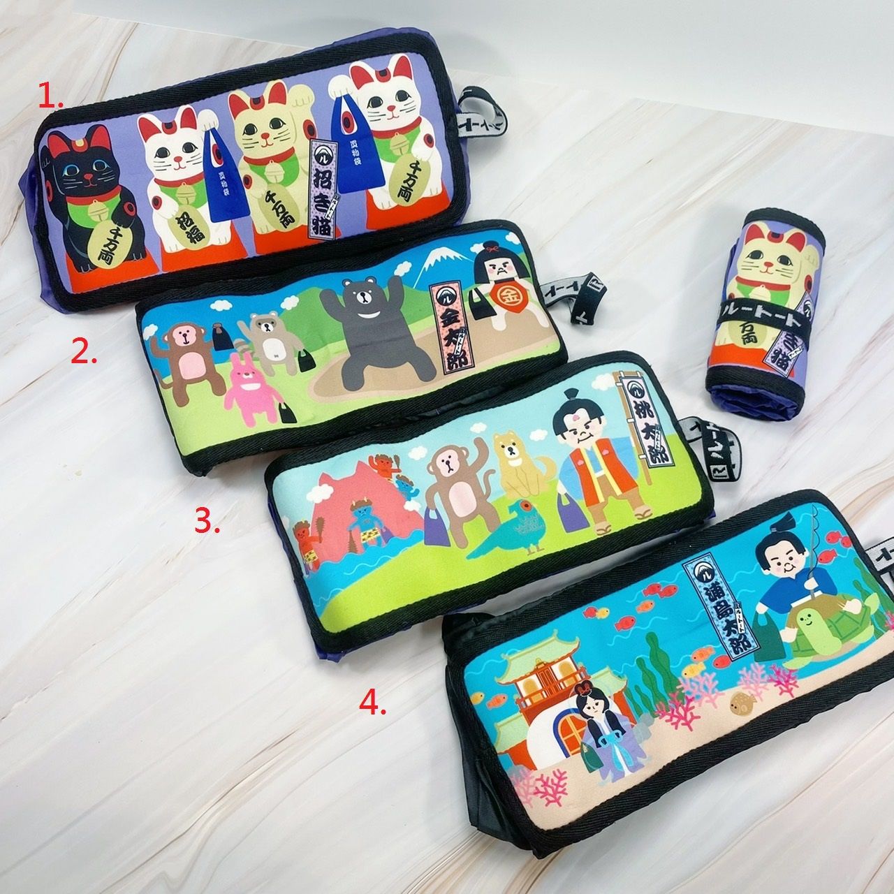 ROOTOTE 和風印花折疊購物袋