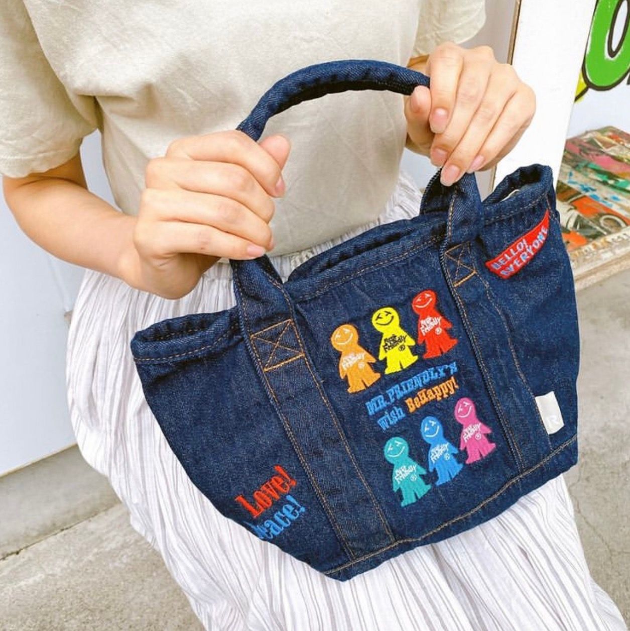 MR.FRIENDLY可愛牛仔包（原價2250）