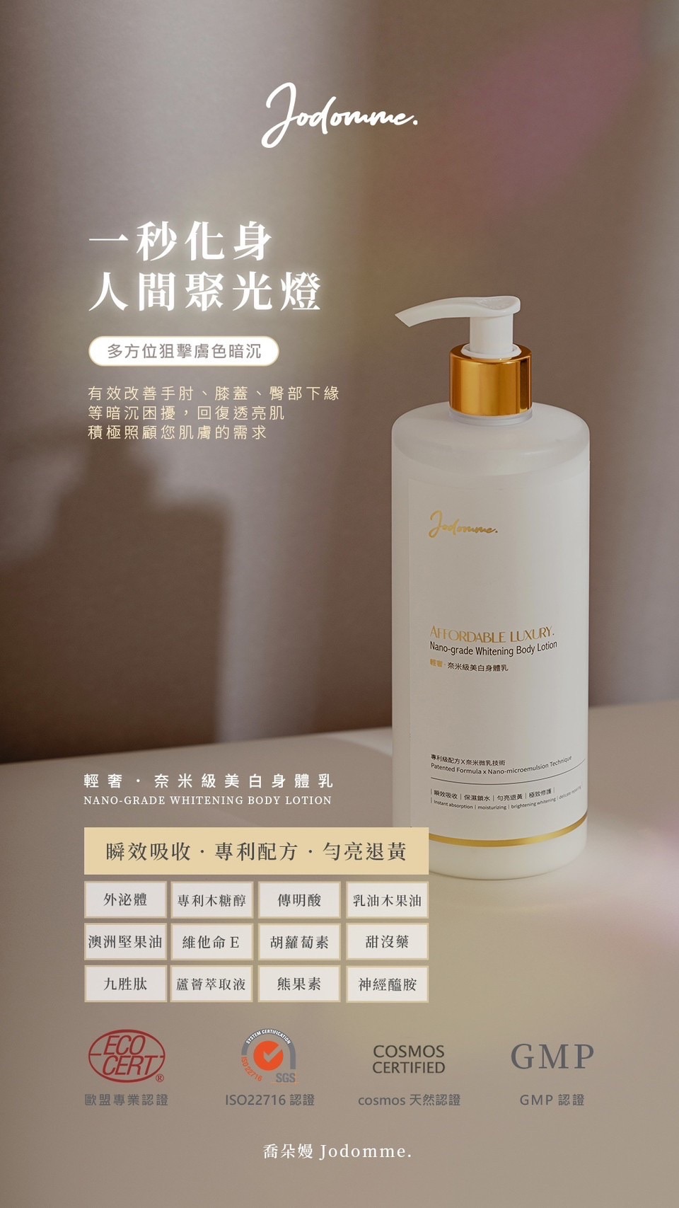 預購 輕奢·奈米級美白乳液