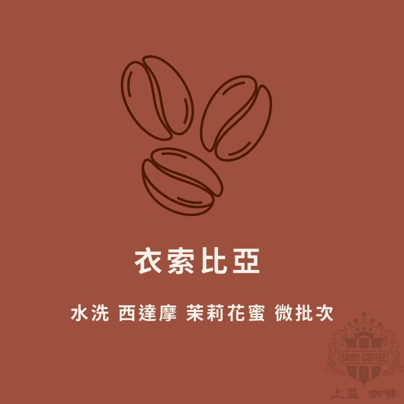 衣索比亞 水洗 西達摩 茉莉花蜜 微批次