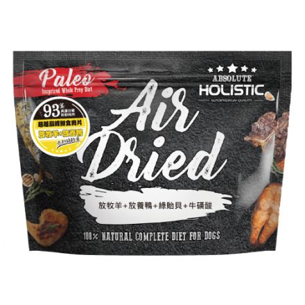 HOLISTIC 超越巔峰狗用鮮食肉片-放牧羊+放養鴨+綠貽貝+牛磺酸25g 共4種口味