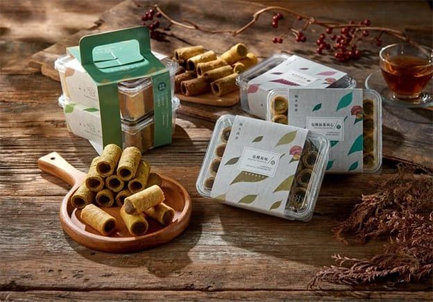 東成茶葉【痴犬找茶】B方案-包種原味蛋捲+蜜香紅抹茶蛋捲+包種抹茶蛋捲三種口味任選二種