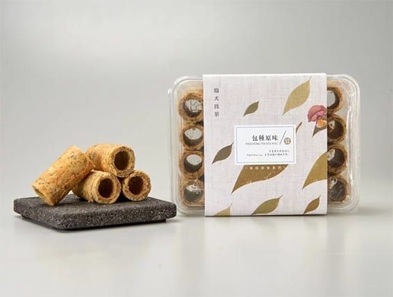 東成茶葉【痴犬找茶】包種原味蛋捲