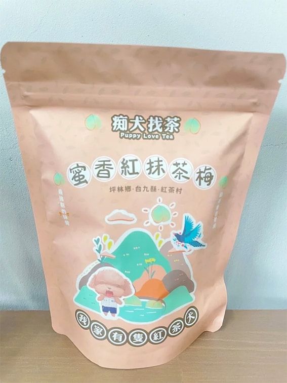 東成茶葉【痴犬找茶】蜜香紅抹茶梅