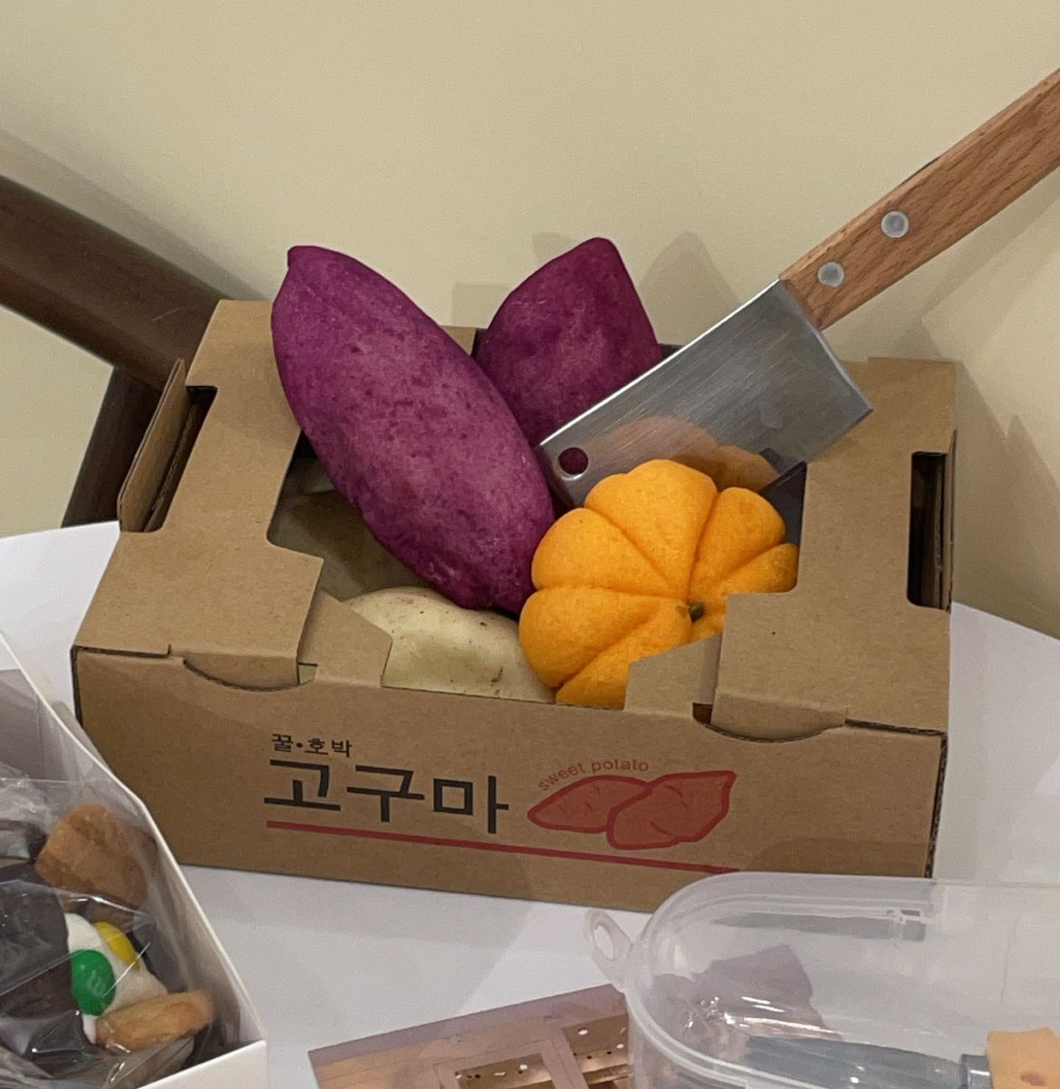 ChocoChez韓國擬真麵包 地瓜麵包 馬鈴薯麵包 南瓜麵包