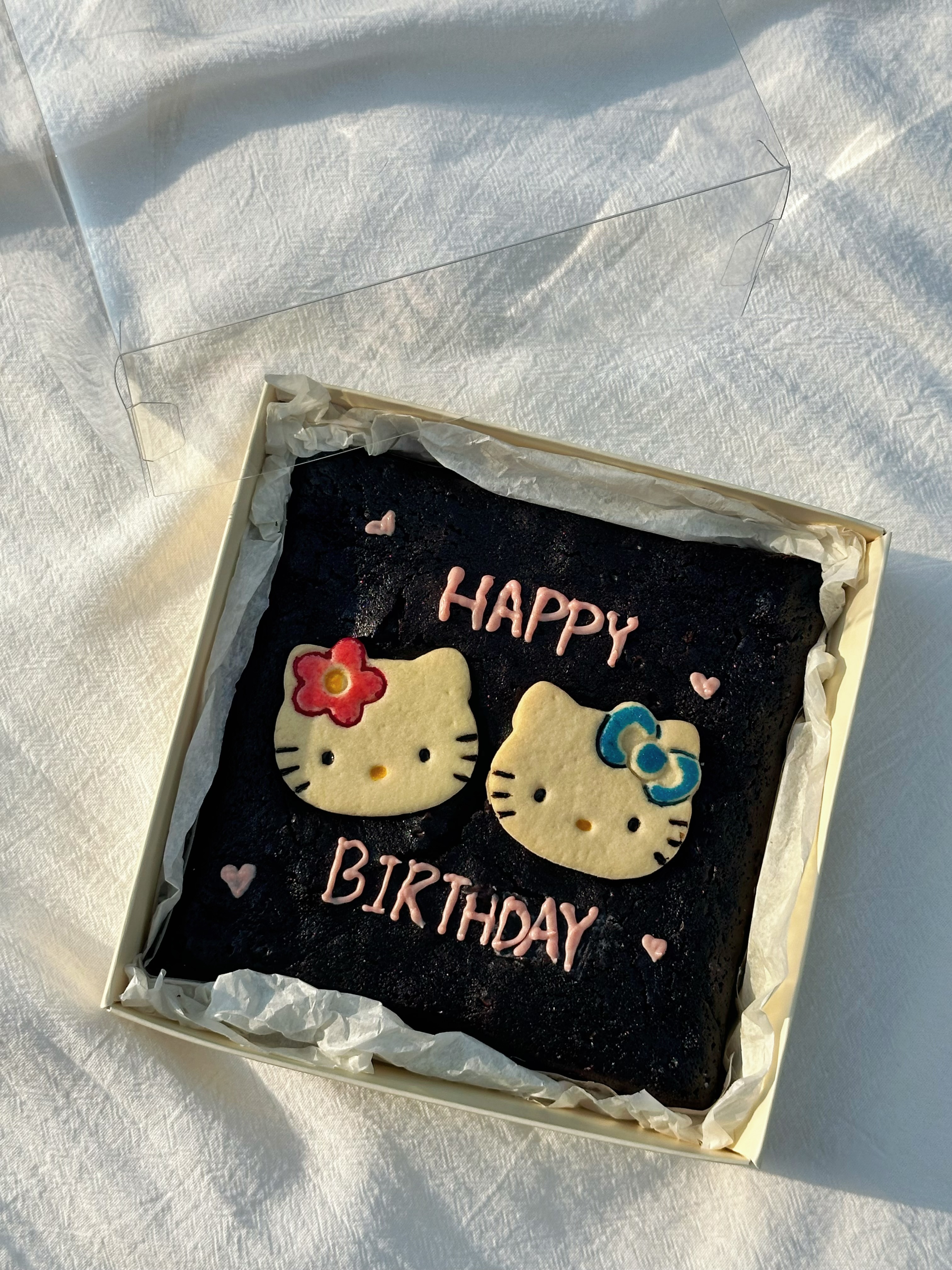 客製化布朗尼生日蛋糕