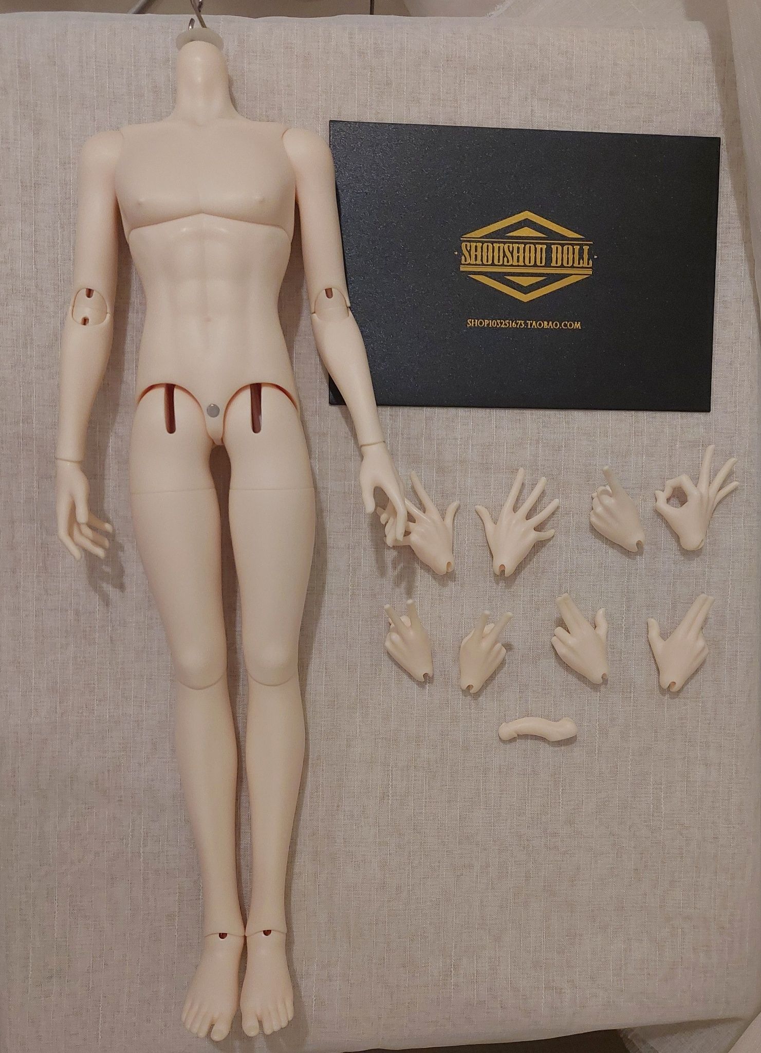 [超取不可/請勿直接下單][大4分素體]獸獸自製 貓可可 大胸有腹肌/mdd半白