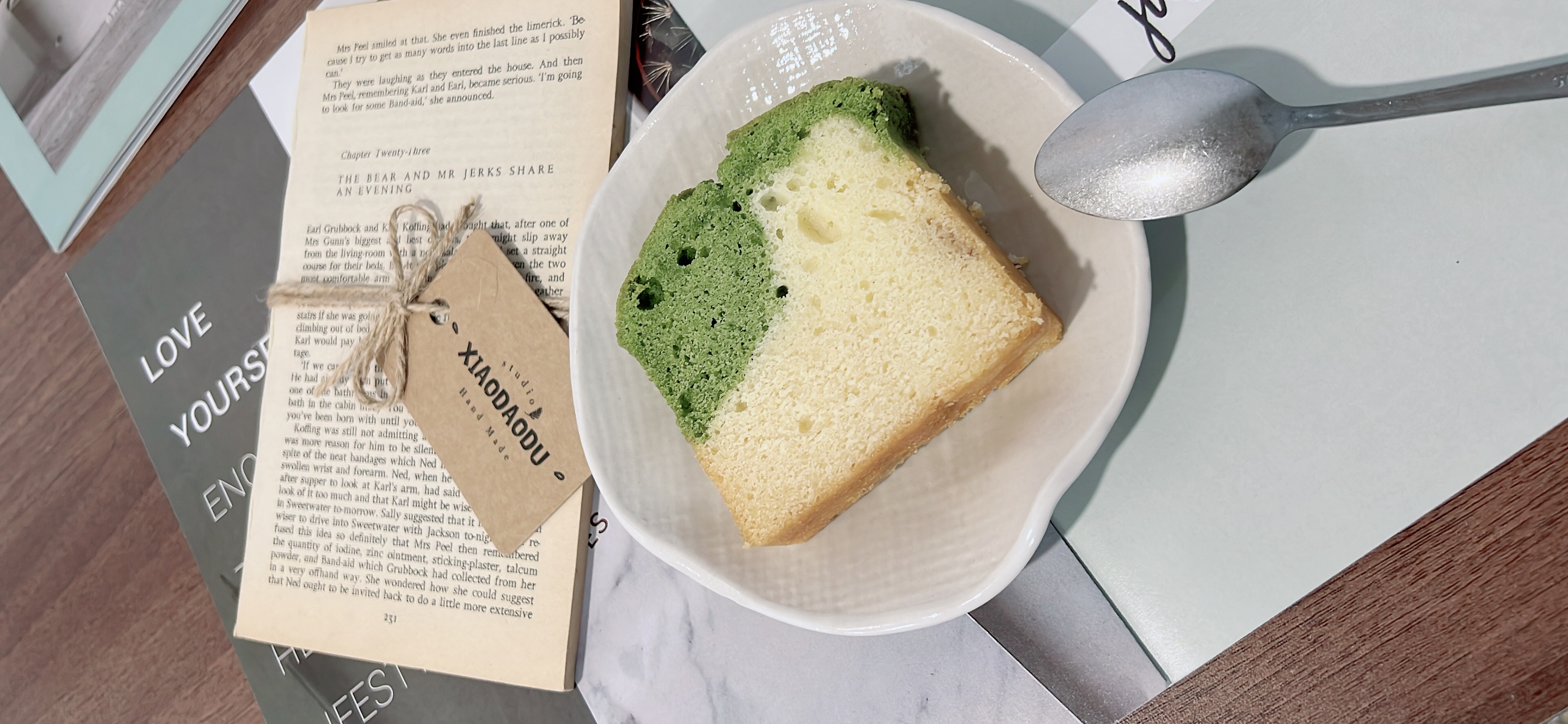 抹茶柚子磅蛋糕