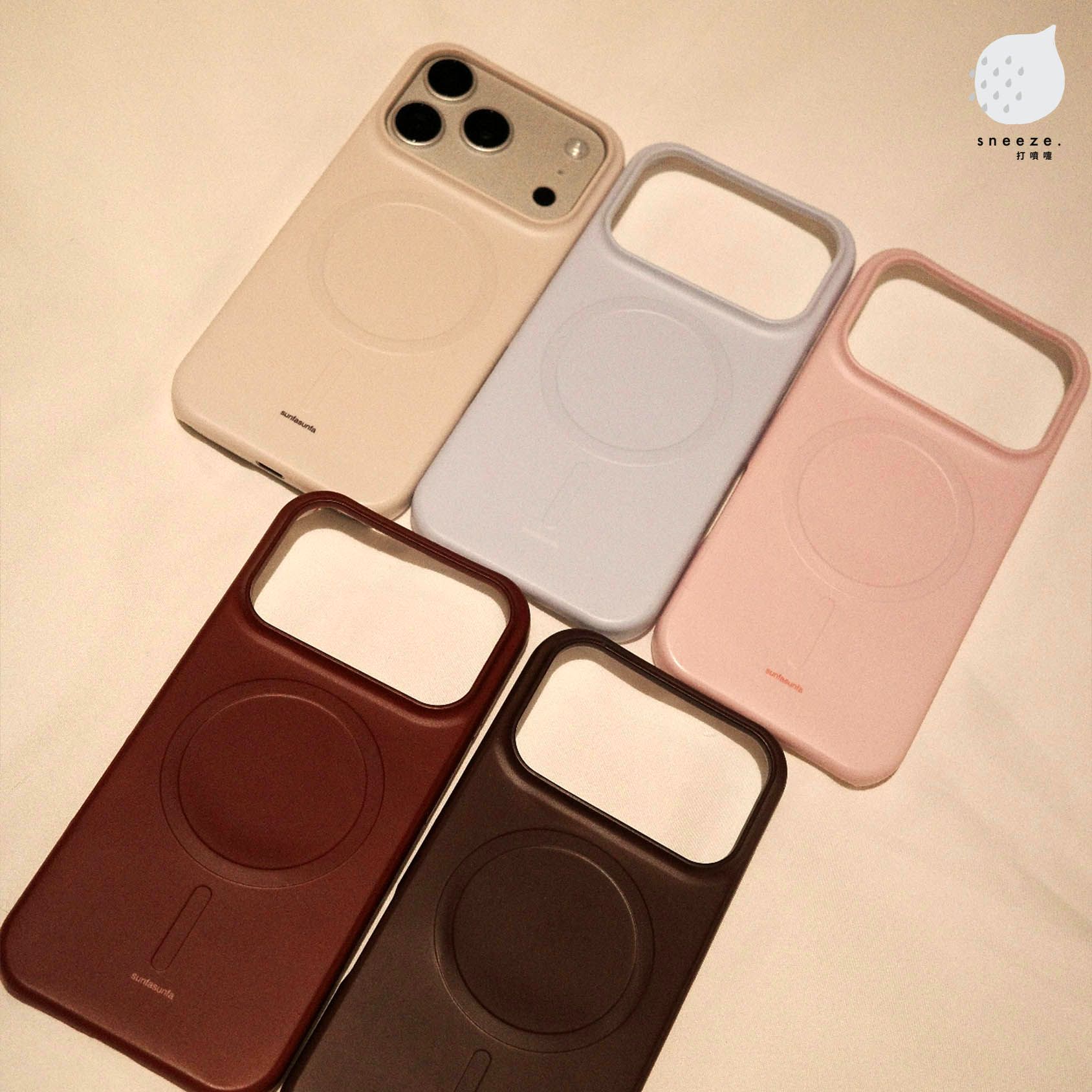 純色啞光MagSafe硬殼