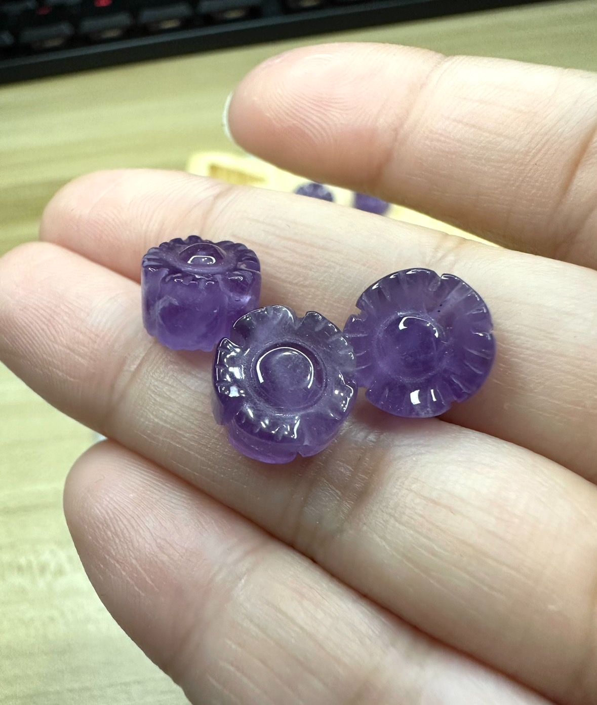紫水晶小花/10.9-10~5mm