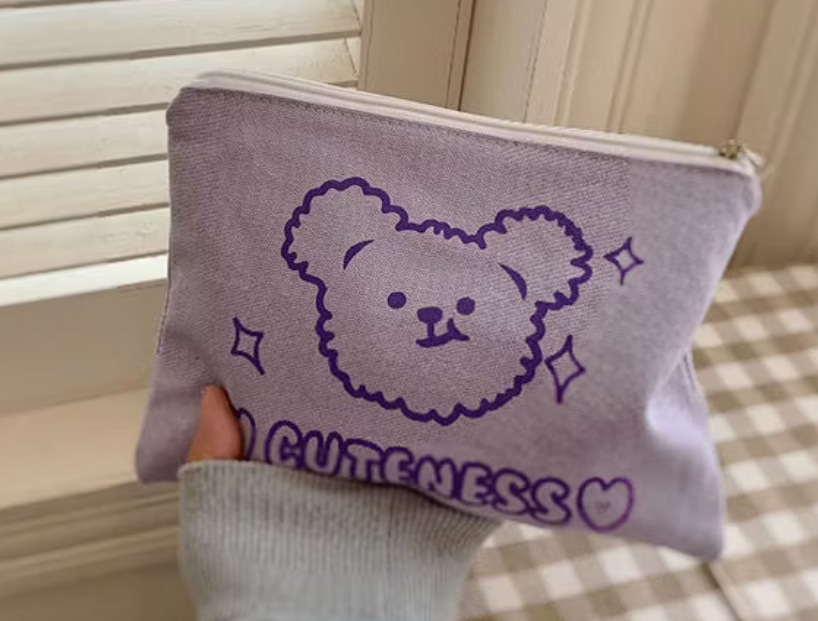 熊熊系列帆布小包🐾