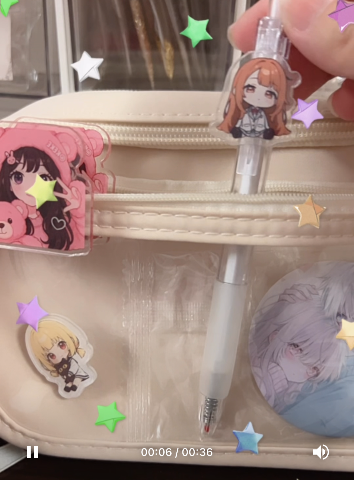 大容量分層筆袋➰