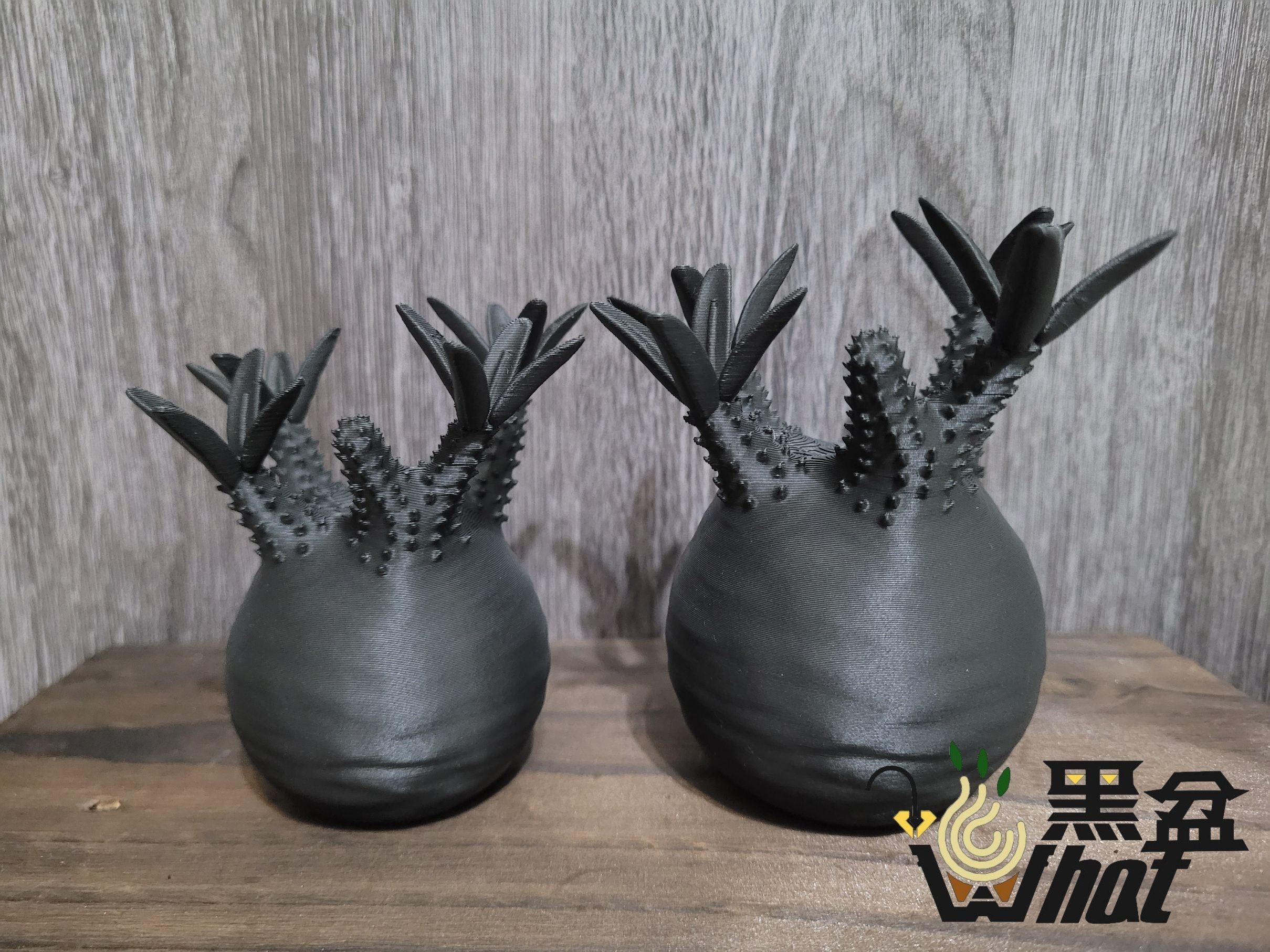 3D列印象牙宮擺飾（平光黑色）