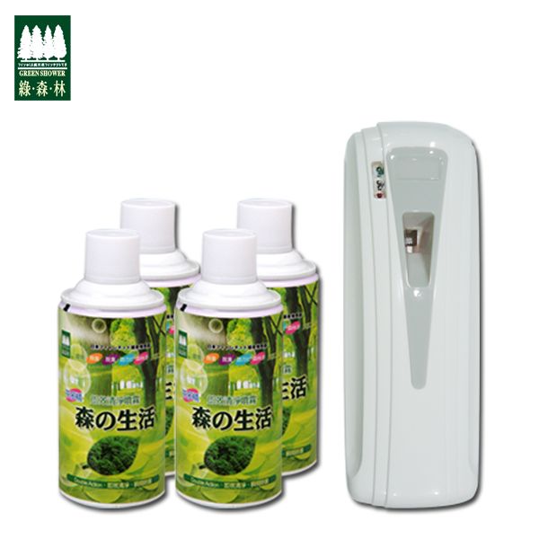【綠森林】芬多精清淨噴霧罐300ml贈光控造氧機（點入商品選擇規格）