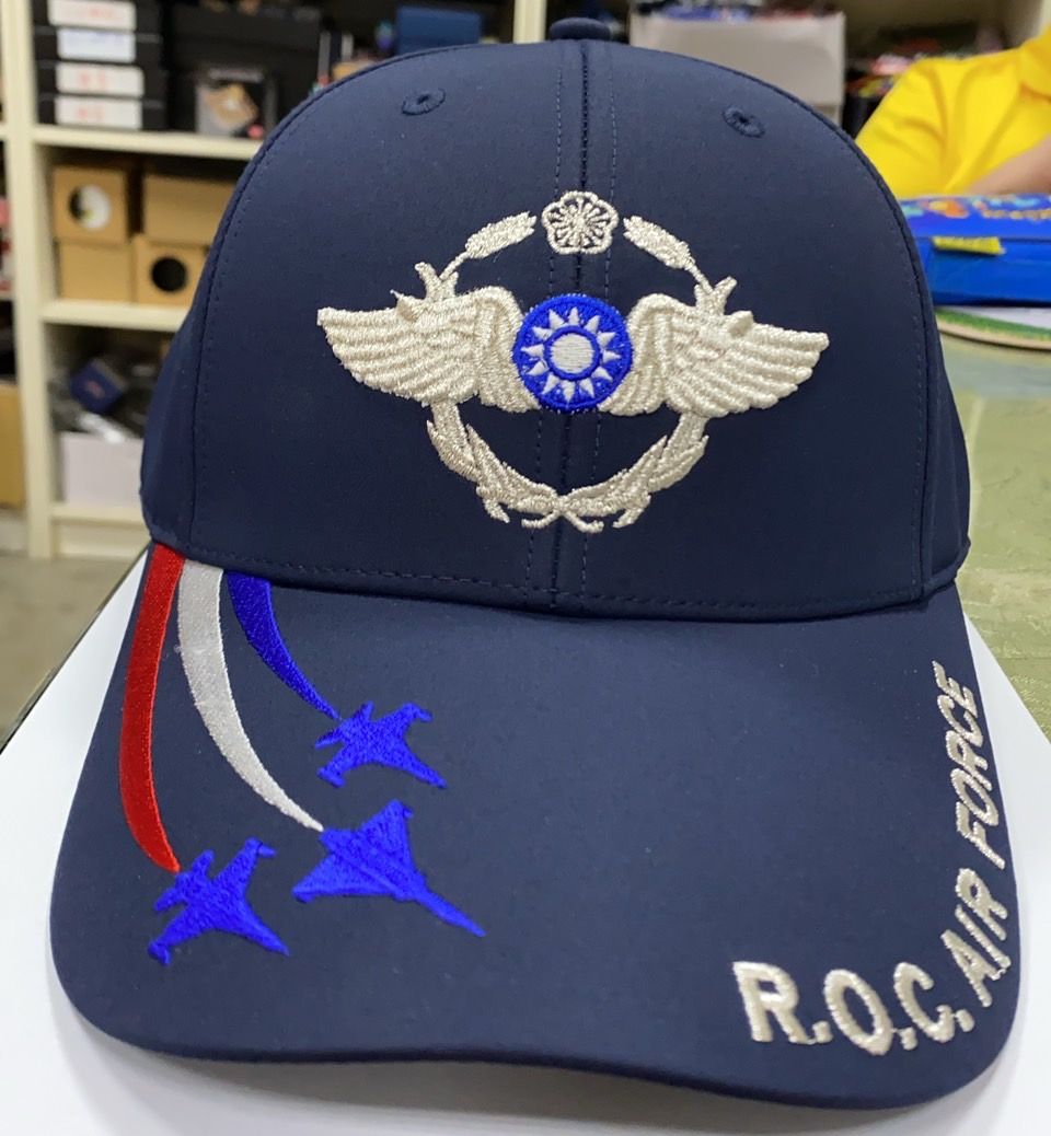 【我愛空軍】台灣製 空軍軍徽便帽  棒球帽 深藍色C3-77  專門製造美國職棒日本職棒各隊便帽之優良帽廠