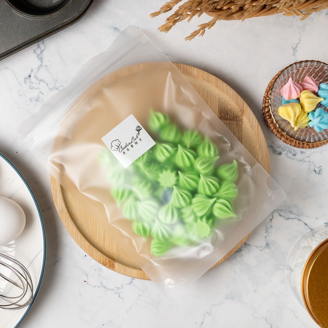 法式馬林糖袋裝／30顆 ＆ 50顆一袋【煮客實驗室】