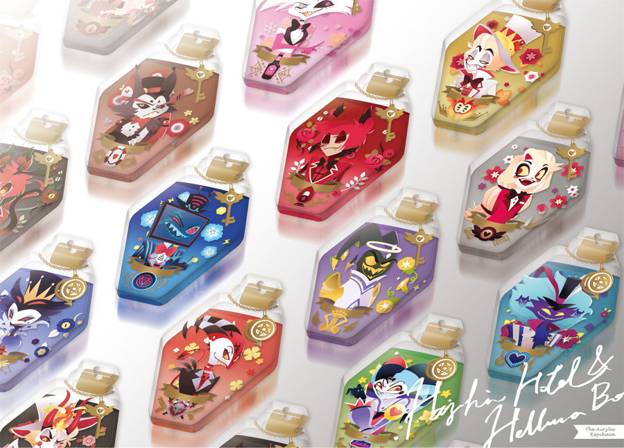 Hazbinhotel＆Helluvaboss景深香水瓶－現貨