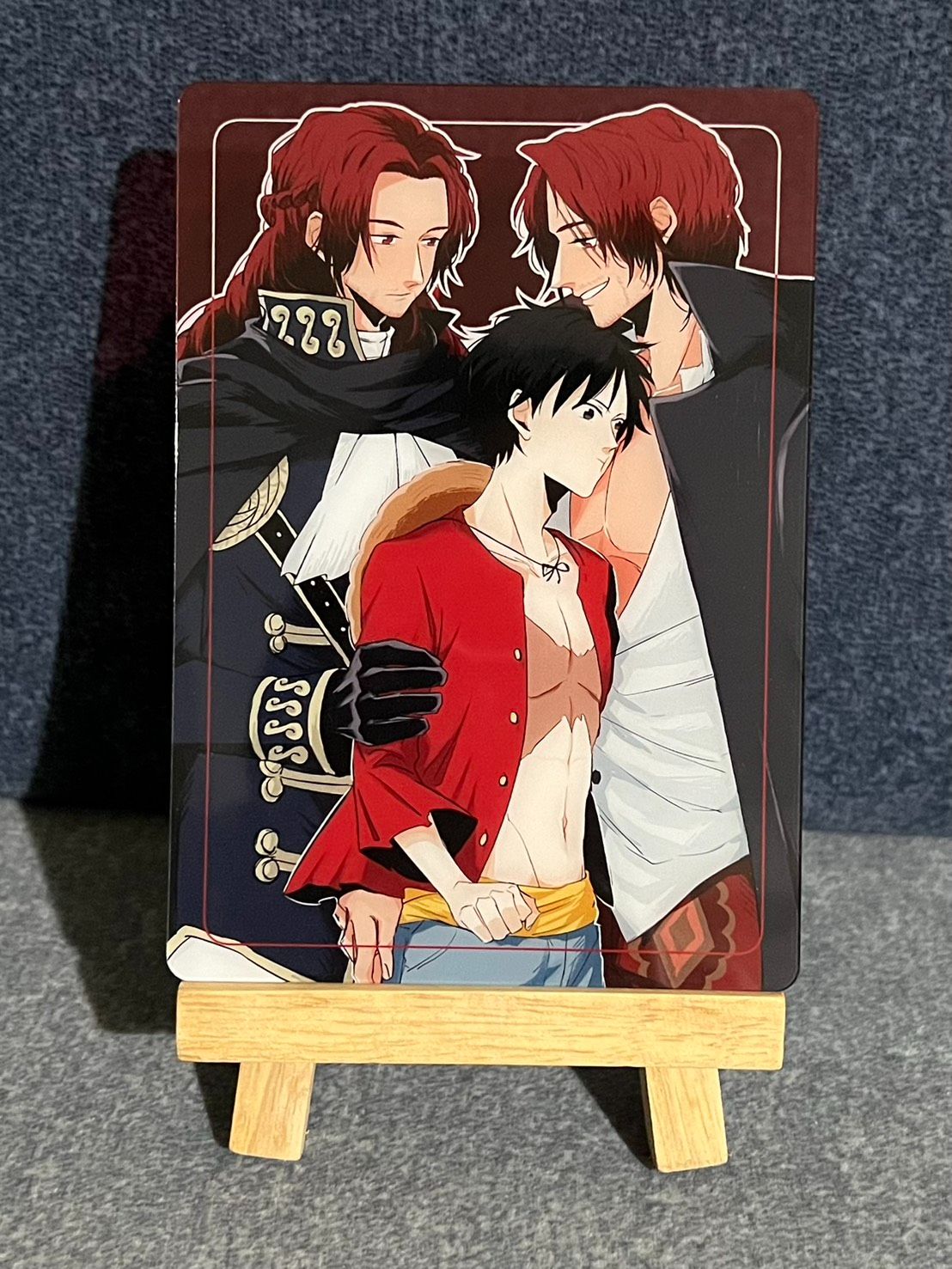 【One Piece】紅髮雙子魯壓克力卡