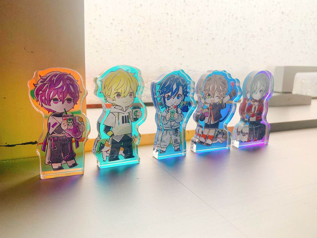 Noctyx壓克力飯友-雷射彩虹版