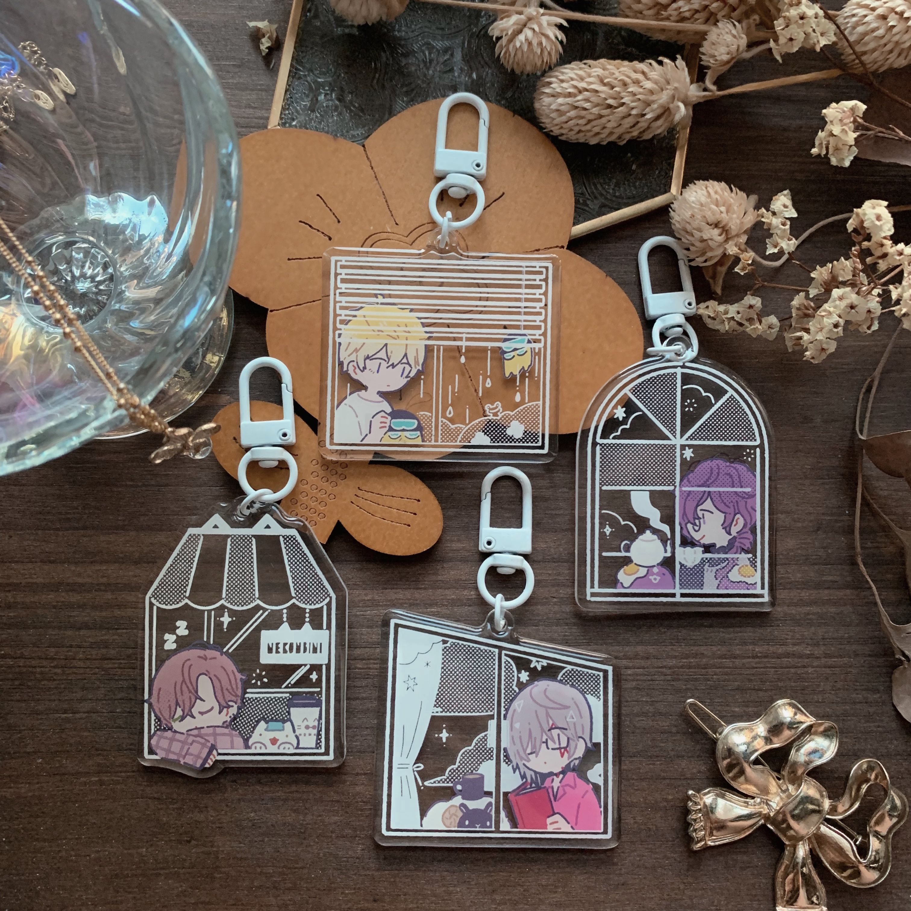 窗景滴膠壓克力