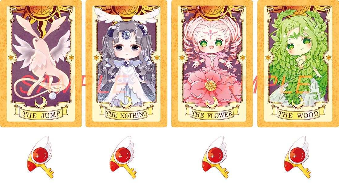 【庫洛魔法使】二創商品 壓克力吊飾/髮圈/貼紙/透卡