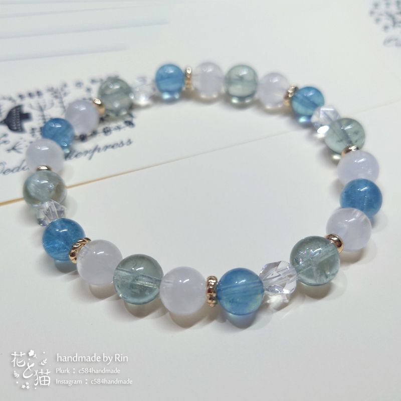 【手串】粼粼｜天然石手串 手圍約16.5cm